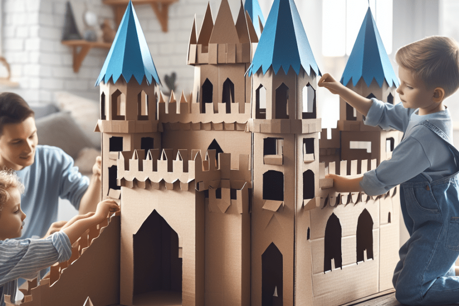 Best DIY Cardboard Castle Building for Imaginative Playfile