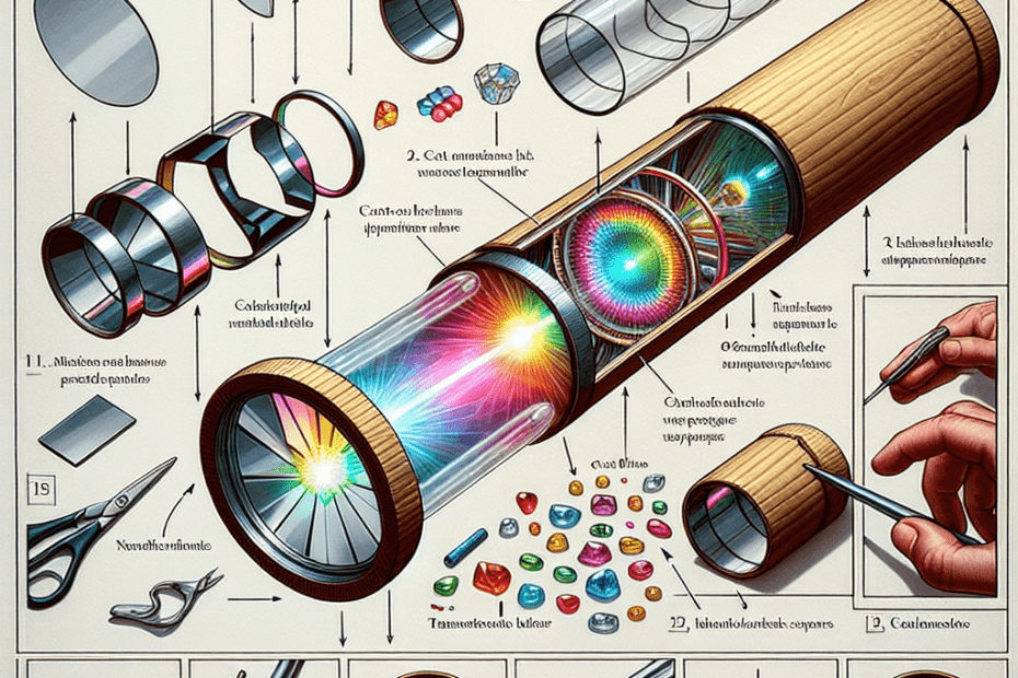 Diy Kaleidoscope How to Make Your Own Colorful Visual Toyfile