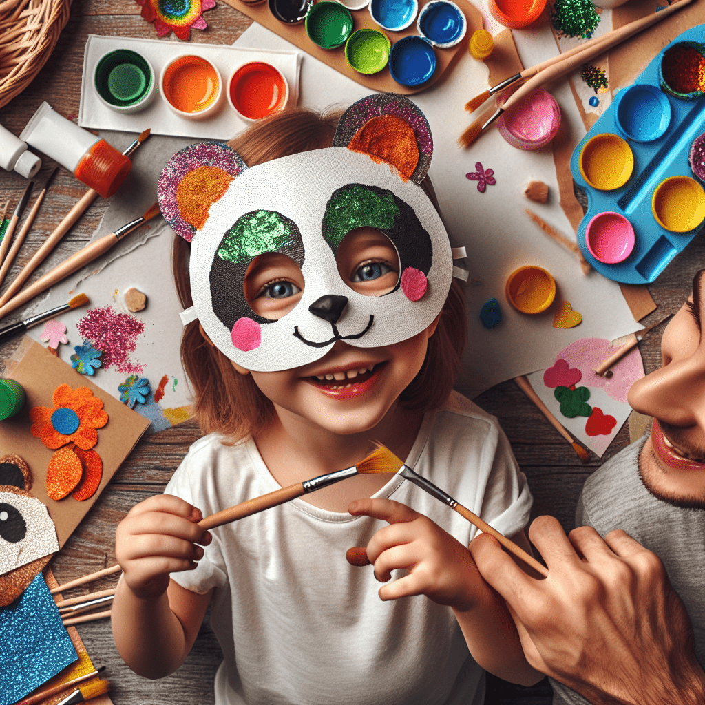 Making DIY Animal Masks with Kids for Creative Playfile