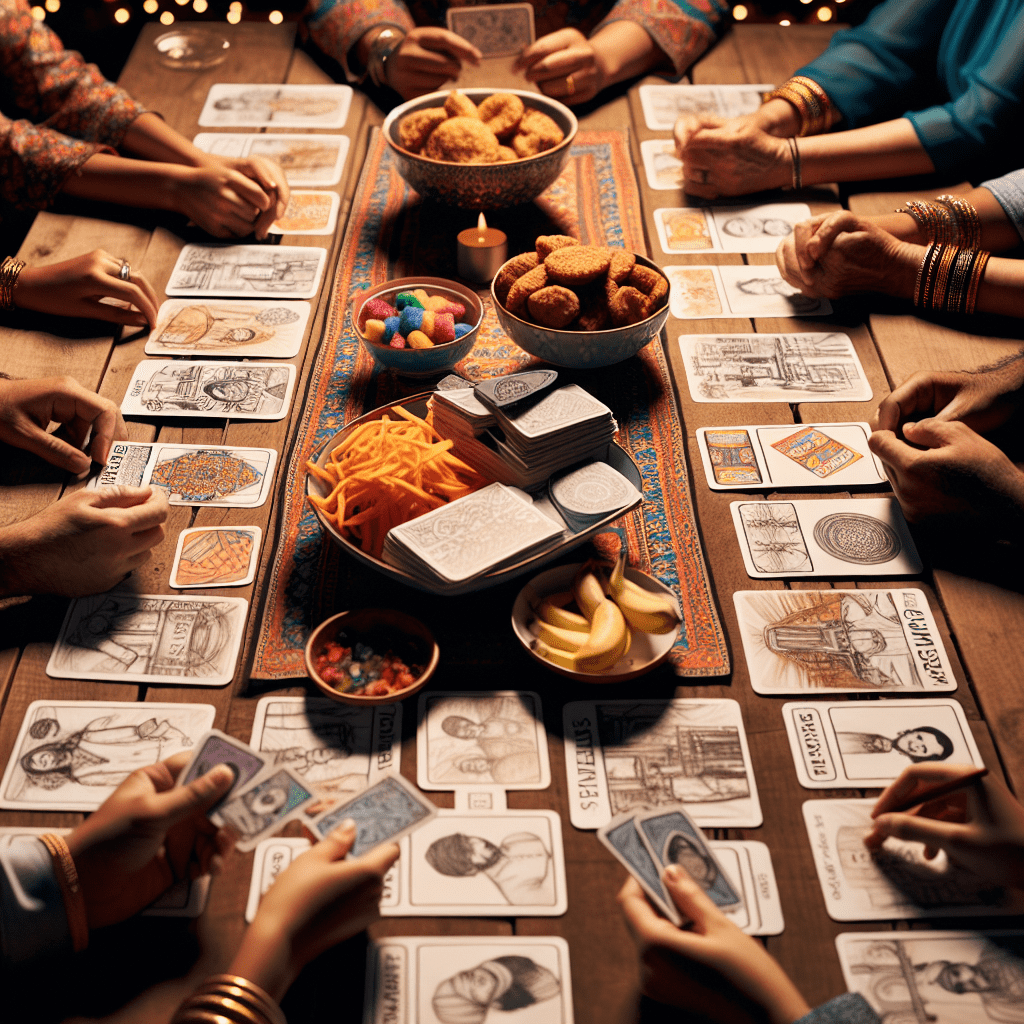 Pair trivia card games with homemade snacksfile